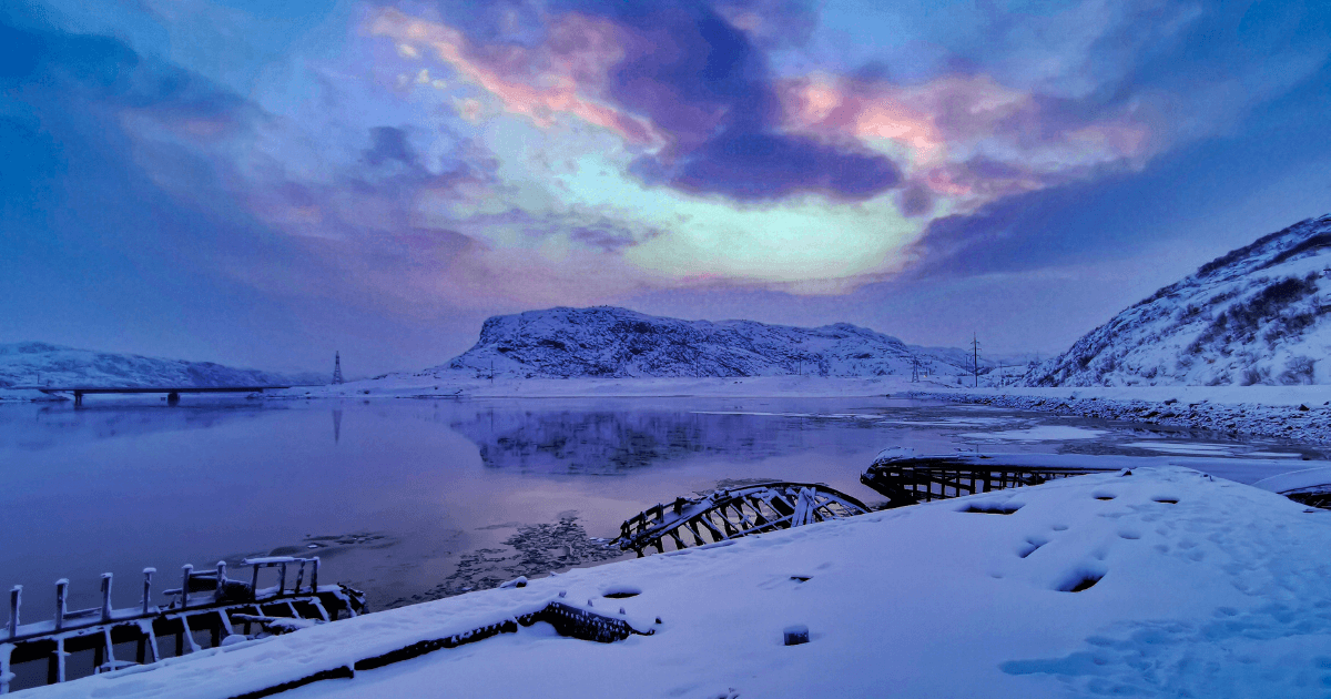 俄羅斯旅遊必去莫曼斯克，這裡有超美極光可以觀賞。
