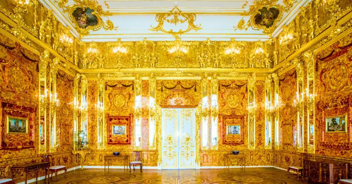 琥珀廳 Amber Room (入內參觀)