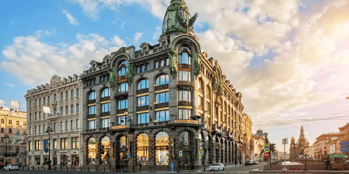 涅瓦大街 Nevsky Prospekt (下車參觀)
