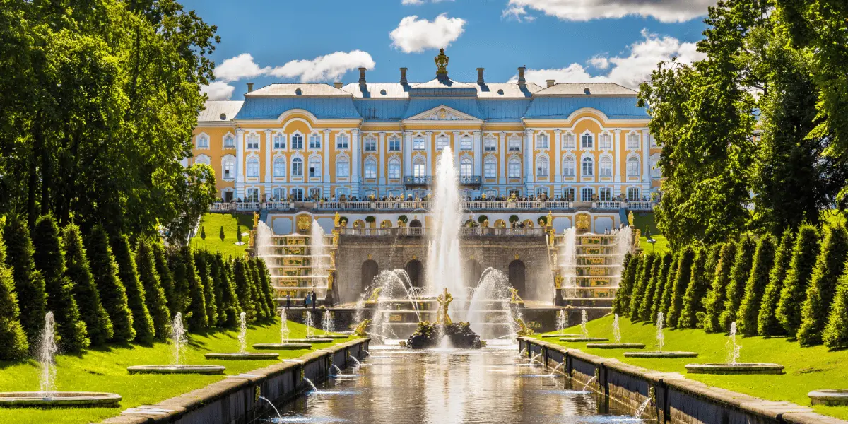 彼得夏宮 Peterhof Palace & Garden (下車參觀)